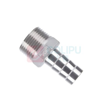 辽誉 304不锈钢宝塔接头 RG 3/4-φ20 胶管内径20mm BSPT(ZG)螺纹3/4