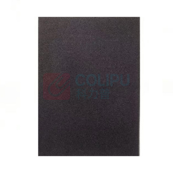 君吻 高密度高回弹海绵 长2000 宽1000 厚度3mm 密度25KG (黑色)