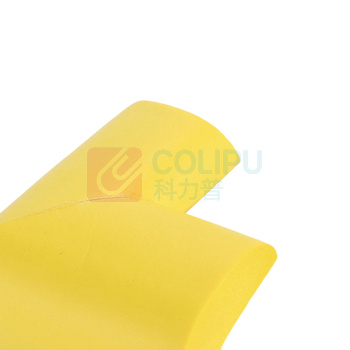 罗德力 经济型防撞安全护角 6*3.5*1.2cm 10个/组 (黄色)