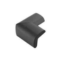 罗德力 经济型防撞安全护角 6*3.5*1.2cm 10个/组 (黑色)