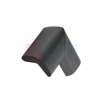 罗德力 经济型防撞安全护角 6*3.5*1.2cm 10个/组 (黑色)