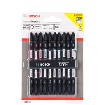 博世 BOSCH 专业级抗冲击双头批头 PH2 Ø6.35*110 (10pcs) 2608522406