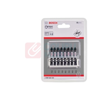 博世 BOSCH 专业级抗冲击批头套装 (55mm,PZ2(8×)) 2608522331