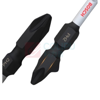 博世 BOSCH 专业级抗冲击批头 PH2, PZ2, T15, T20, T25, T30, 延长杆 (长55mm) 2608522327