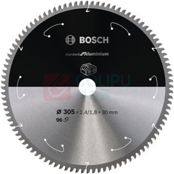 博世 BOSCH 专业级 充电式圆锯片 T96 铝材切割超薄圆锯片305x2.4/1.8x30mm 2608837782