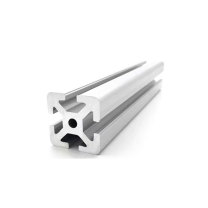 博林豪特 4040铝型材 GB4040圆孔 国标,1.317kg/m,壁厚2.0mm (银白氧化) 材质:铝6063-T5