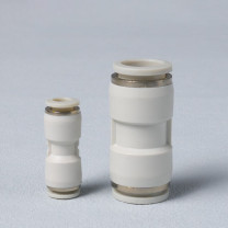 赫钢 HEGANG PU直通接头快速接头气管快速接头 PU-4 (白色)