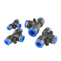 ZONYE 佐尼 气动三通接头 塑料T型快接气管快插快速接头 PE6