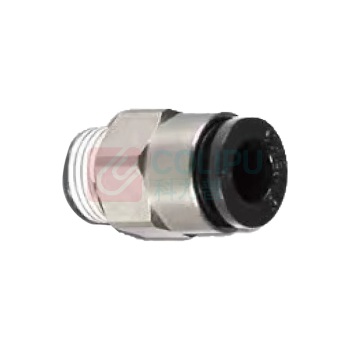 迈恻亦 直通接管气动接头 适用管子外径6mm SQC8-02 10个/包
