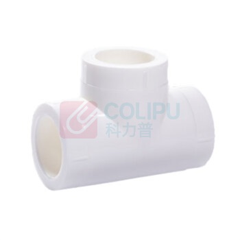 鹿色 ppr90°等径三通 dn20-32/1寸 (白色)