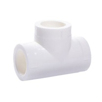 鹿色 ppr90°等径三通 dn20-32/1寸 (白色)