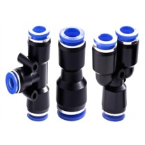 科西达 KEXIDA 气管接头 PE-4 T型等径三通 起订量5
