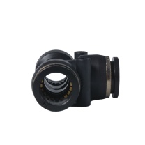 米星 三通T型 PE-10 20个/包 (黑色)