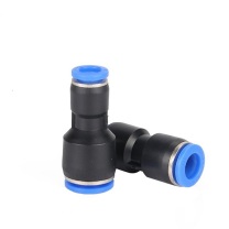 卓路 直通变径快插气管PG接头 PG10-8 快插接口10mm-快插接口8mm