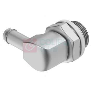 费斯托 弯通快速接头 铝合金 LCN-1/8-PK-6 90° Φ8 PN10 10个起订