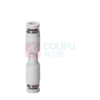 亚德客 AIRTAC 气管快速接头 PU10 长度43mm 重量8.1g【等径直通 / 插管10mm】