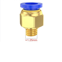 奥博斯达柯 快接螺纹直通 PC4-M8×1.25