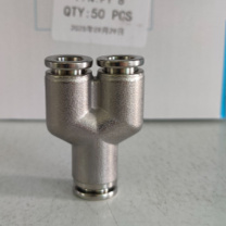晶事达 气管三通 Φ8mm Y型不锈钢304