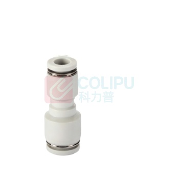 国产 变径直通快插气管接头 PG8-6塑料接头 快插接口 8mm-快插接口6mm