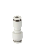 国产 变径直通快插气管接头 PG8-6塑料接头 快插接口 8mm-快插接口6mm