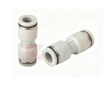 国产 变径直通快插气管接头 PG8-6塑料接头 快插接口 8mm-快插接口6mm