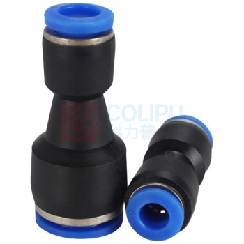 海斯迪克 HYSTIC PG塑料变径直通PU气管 HKLY-12 PG8-4(8变4) 快速气动元件接头(运费另议)