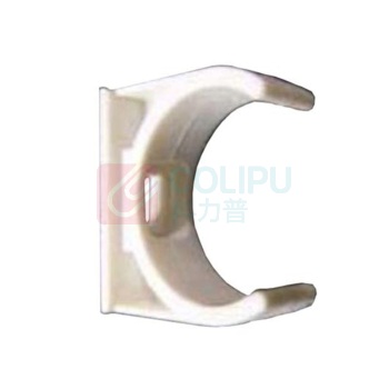 联塑 LESSO PVC管卡 20mm U型底座开口卡 