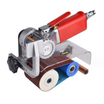 锐壹 工业级气动砂纸机 砂带尺寸60*260MM 空载转速7000rpm 重量1.28KG ZR-6026 