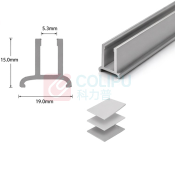 巨尊 面板卡槽 3代-GAP-06 5.3MM, 4米 PVC