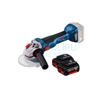 博世 BOSCH 角磨机切割机 GWS 18V-10 18V双电100mm外径 (蓝色)