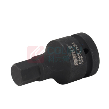 锐壹 风炮套筒 内六角1寸长度100MM H24mm 六角风炮汽车维修重型套筒气动套筒头