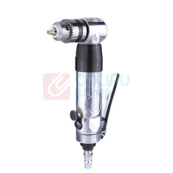 锐壹 气钻 R-7003 工业级 夹头能力1-10MM  弯头90度 空转转速1800rpm 重量1.1KG