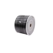 辽誉 高压气管 LY-QGB-12-080-100 外径12mm*内径8mm 100米一卷 (黑色) 材质：PU