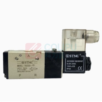 STNC 电磁阀 TG2331-10 配配消音器+快插接头/套