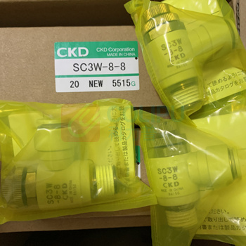 CKD 调数阀弯管快插接头 SC3W-8-8