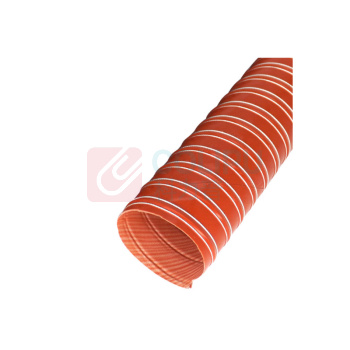 罗德力 矽胶硫化热风管 内径63-65mm/4米 (红色)