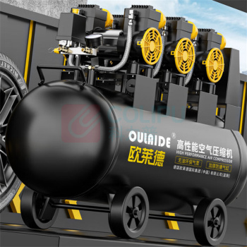 欧莱德 OULAIDE 空气压缩机 低音无油小型