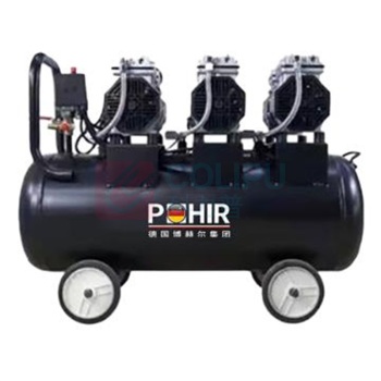 博赫尔 POHIR 无油空压机 750W*3-90L 0.8Mpa,120L/min,1420r/min