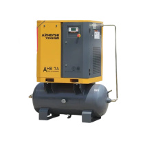 艾玛 移动式一体螺杆小型二合一空压机 AHB-7A 5.5KW/7.5HP (意向金)