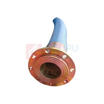 XMSJ 橡胶软管 PN16 3米 316L DN80 一头焊死 一头活接 辅助进料用管