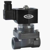 Darhor 四氟电磁阀 DHF21-25-H 1/2″G 24VDC 0.3-6 bar 