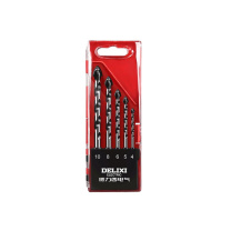 德力西电气 DELIXI ELECTRIC 瓷砖钻头套装 水泥玻璃陶瓷打孔钻头 DDS P3 5件套