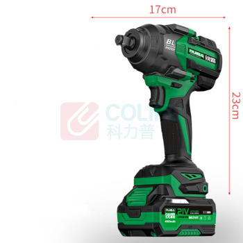 锐霸 21V锂电无刷冲击扳手 RB-810T 850N.m 4.0AH 双电一充