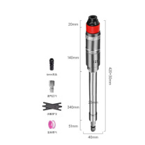 WYMA 工业级强型加长款气动打磨机 WM-3308-450 夹头范围:6mm