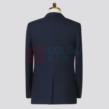 虎豹 长袖礼仪工作服 男式 46A-56C 均码 上装+下装 面料:棉 (黑色) (定制:可根据领型要求进行定制)