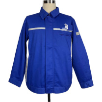 丹禾 夏季夹克套装 DH03 XL (蓝色) 防静电夏季工服上衣+裤子+帽子