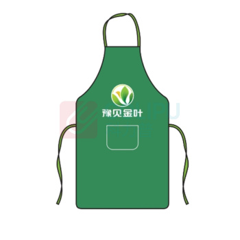 豫见金叶 棉质围裙员工服装 定制