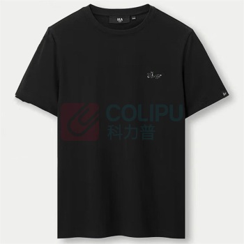 海澜之家 HLA 短袖T恤男 HNTBW2W026A XL (黑色)