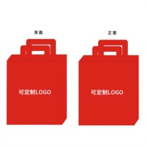 熙布集 可定制手提无纺布袋 DZ0043 35*40*10cm/80g (颜色随机) 可定制logo 起订量1000个