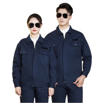 AETEL 春秋工作服 RD-608 160 (黑色) 聚酯纤维 套装